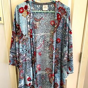 Knox Rose Calf-length duster- size medium